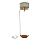 Scandinavian wooden floor lamp, 1960s