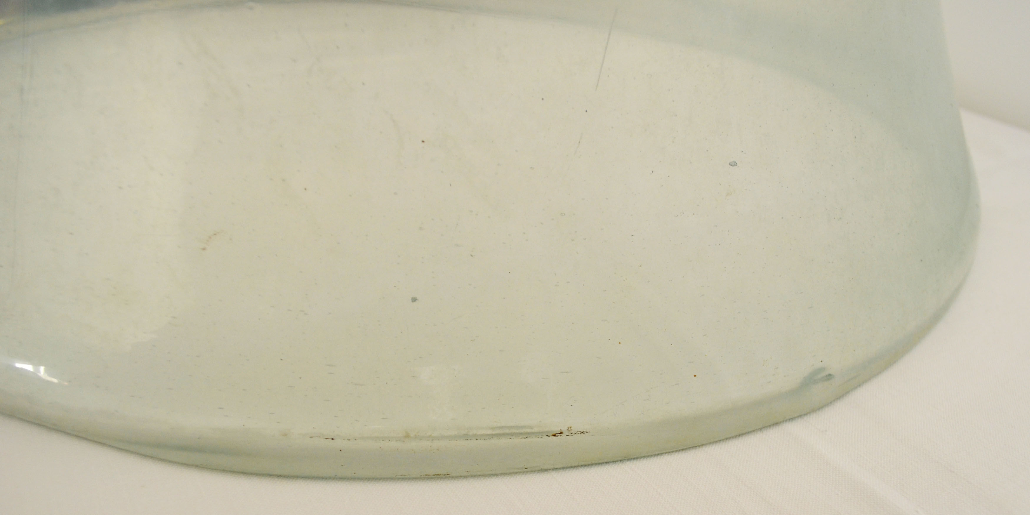 Cloche de jardin en verre soufflé