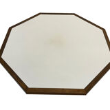 Vintage coffee table wenge hexagon 1960