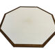 Table basse hexagonale en wengé 1960