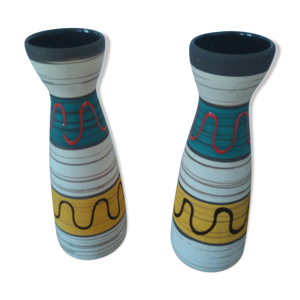 paire de vases en céramique