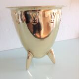Brass /vintage tripod champagne bucket