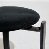 Postmodern style metal framed chair