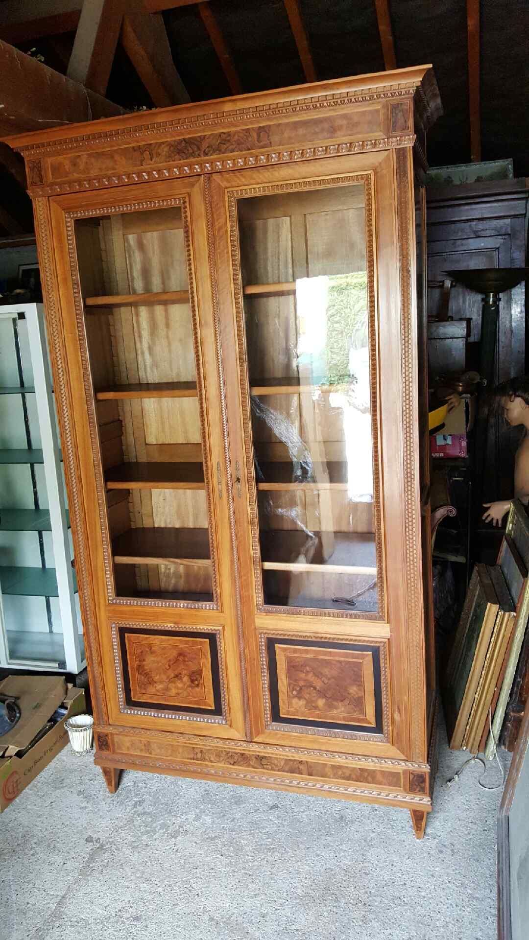 Library Louis XVI style inlaid