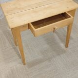 Raw wood table