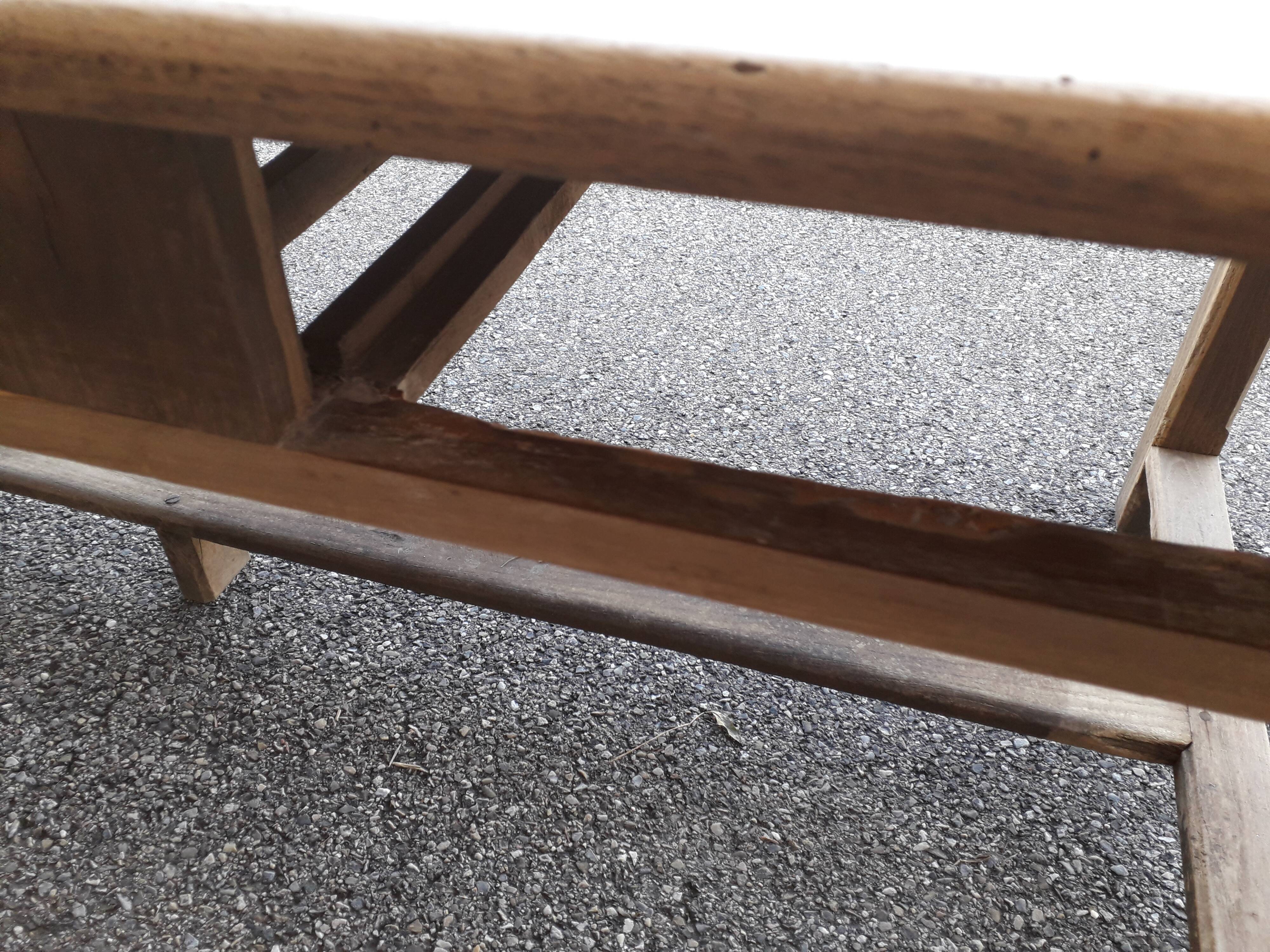 214 cm drawer farm table