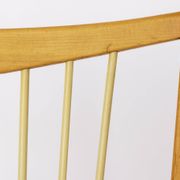 Pair of Vintage 1950s Mid-Century Modern Chairs – Solid Beech Wood & Fresh