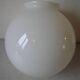 Old white opaline ball globe lampshade 20 cm chandelier lamp fixture 01/11B