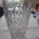 Grand vase en cristal ciselé