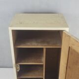 Armoire à Pharmacie / toilette en Bois, 1950s