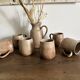 Vintage complete stoneware service – 6 mugs & jug Vallauris
