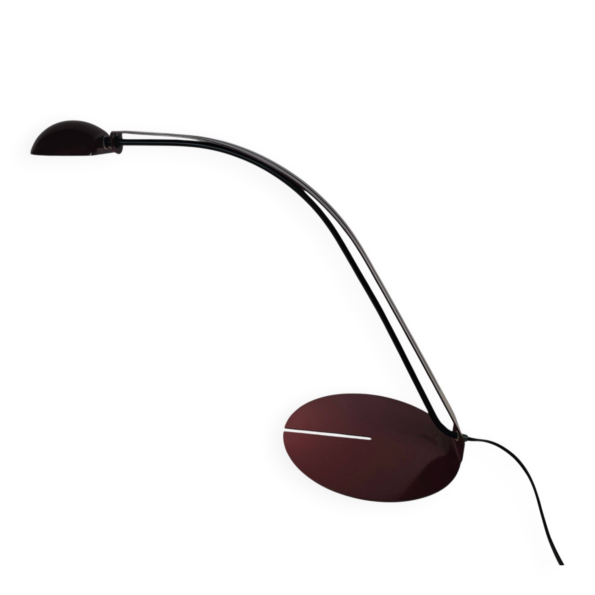 Herda Holland - Dutch design - model B1412 - halogen - Bordeaux - 80's