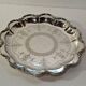 Round silver plated dish Alpacca Berndorf