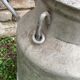 Farm milk jar aluminum canister