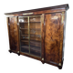 Large Empire style mahogany bookcase from the 20th century
