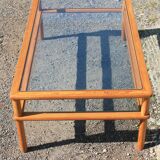 Table coffee trays in glass