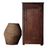 Meuble à une porte, art-populaire, Auvergne, 1900