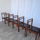 Set of 14 Vintage Scandinavian Dining Chairs / Yugoslav Wooden Bistro Chair