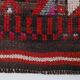 Red Navy Blue Turkish Runner Rug 76x283Cm SK 18873