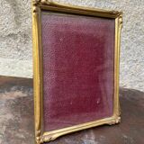 Golden photo frame