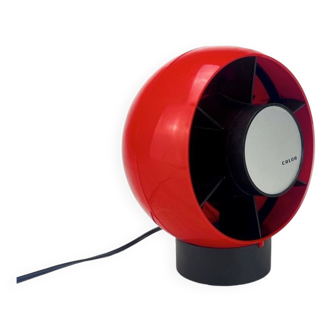 Ventilateur boule rouge Space Age Calor années 70