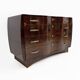 Art Deco Italian Thuja Root Curved Chest of Drawers, 1930s