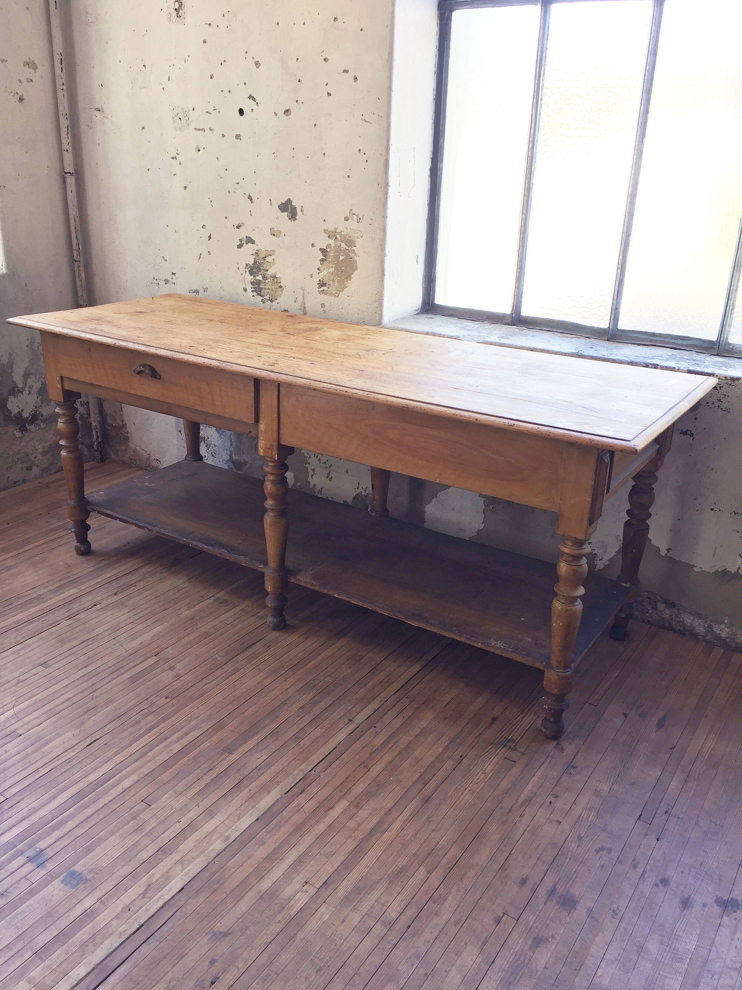 Pine Draper table