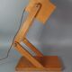 Lampe de table articulée bois vintage 50-60s 40x25x14 cm SB