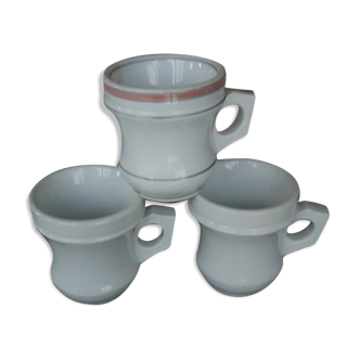 Lot de 3 tasses brûlots