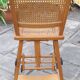 High canine chair convertible into wood