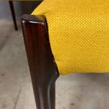 Rosewood chairs newly upholstered Mid Century Vintage