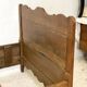 Lit vintage 1950 bois massif