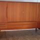 Enfilade haute danoise en teck de Johannes Andersen