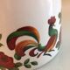 Pitcher in white ceramic by Grespots Digoin / vintage 70s
