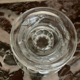 Pair of fruit-shaped glass candlesticks