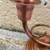 Villedieu copper candle holder