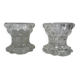 Reims glass candle holder