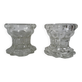 Reims glass candle holder