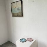 Pair of Vallauris ceramic dinner plates