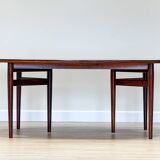 Extendable dining room table and chairs (by Kristian Solmer Vedel)