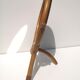 Mirror to pose, vintage, rattan