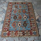 Antique soumak carpet signed and dated 150x106cm