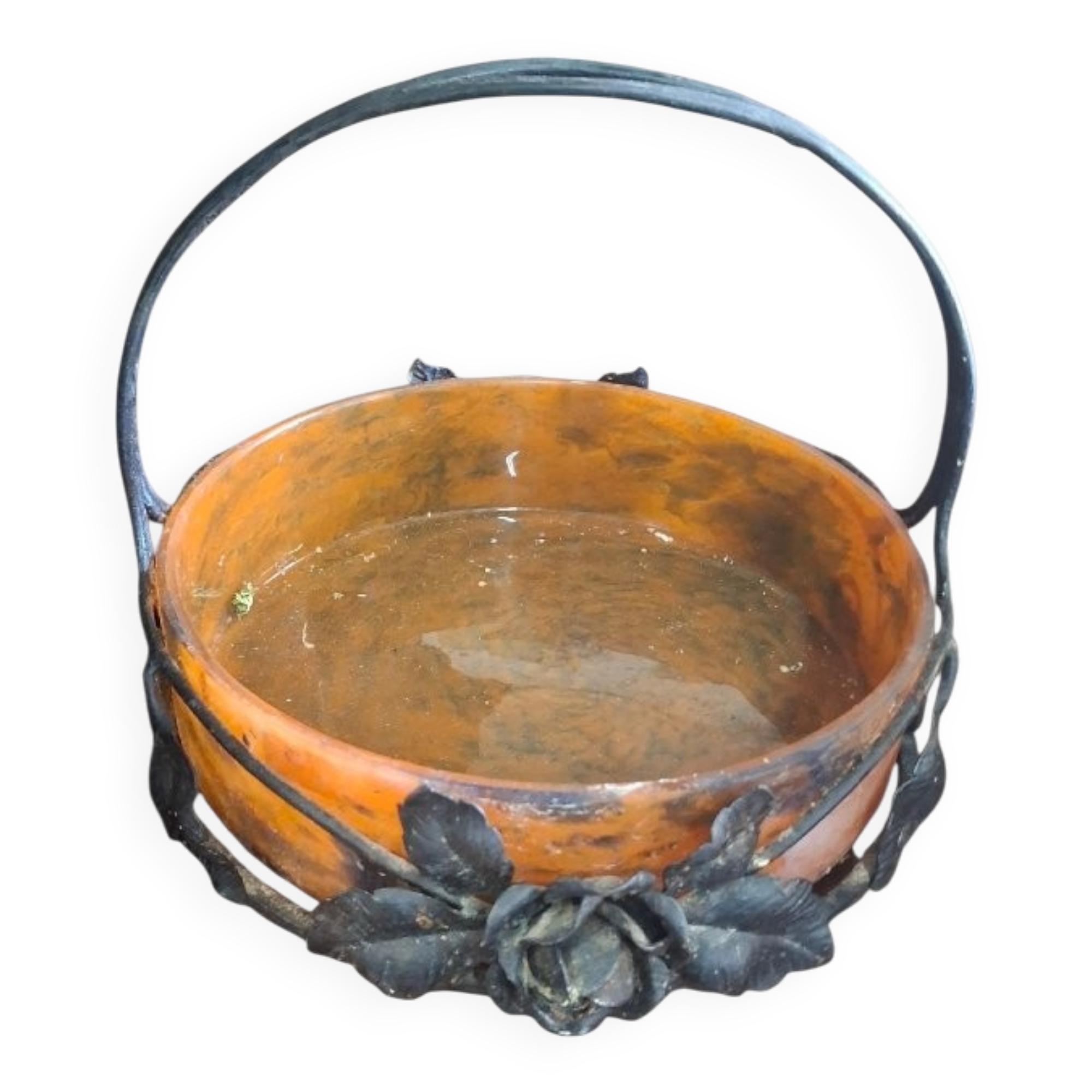 Glass paste bowl