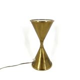 Mid century brass table lamp model Clessidra by Angelo Lelli for Arredoluce