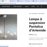 ARTEMIDE PANTELICA SUSPENSION