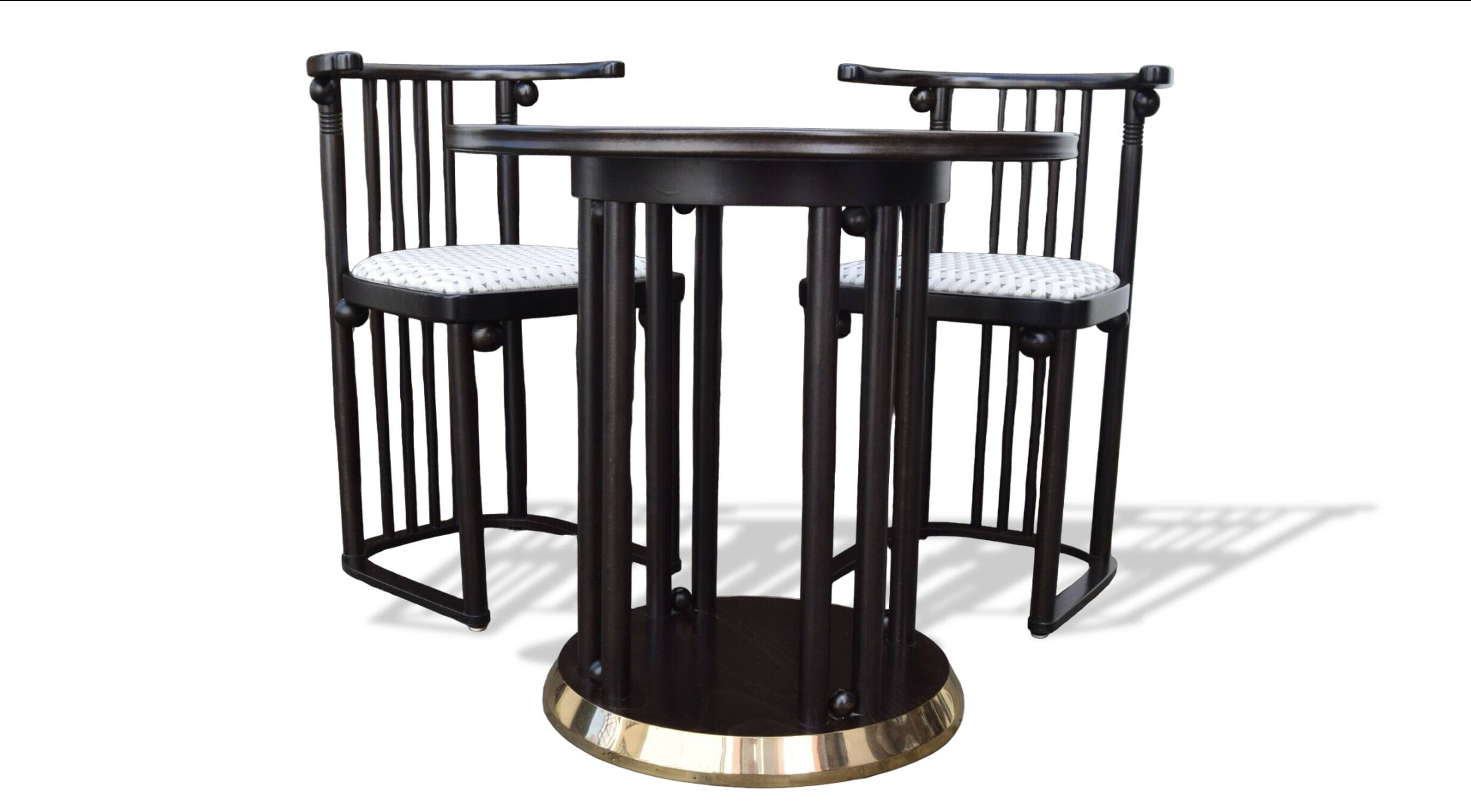 Fledermaus set [1905], Josef Hoffmann (1870-1956); Wittmann (c. 1970)