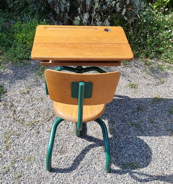Bureau écolier prouvé année 50