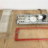 Red Industrial Bakelite Wall Light from Elektrosvit, 1970s