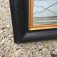 Miroir Louis Philippe noir doré 78x113cm