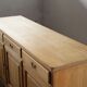 Vintage 1970s Danish Oak Low Cabinet / Sideboard, Henning Kjærnulf style